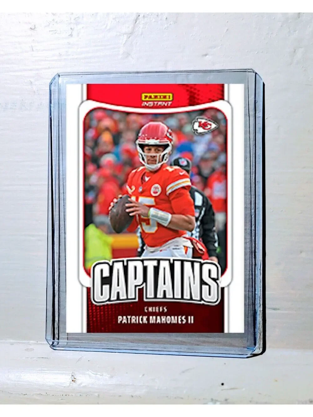 Patrick Mahomes II 2023 Panini NFL Captain #16 Card Kansas City Chiefs